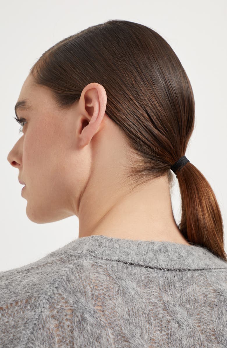 Brunello Cucinelli Wool and mohair sweater with monili, Alternate, color,