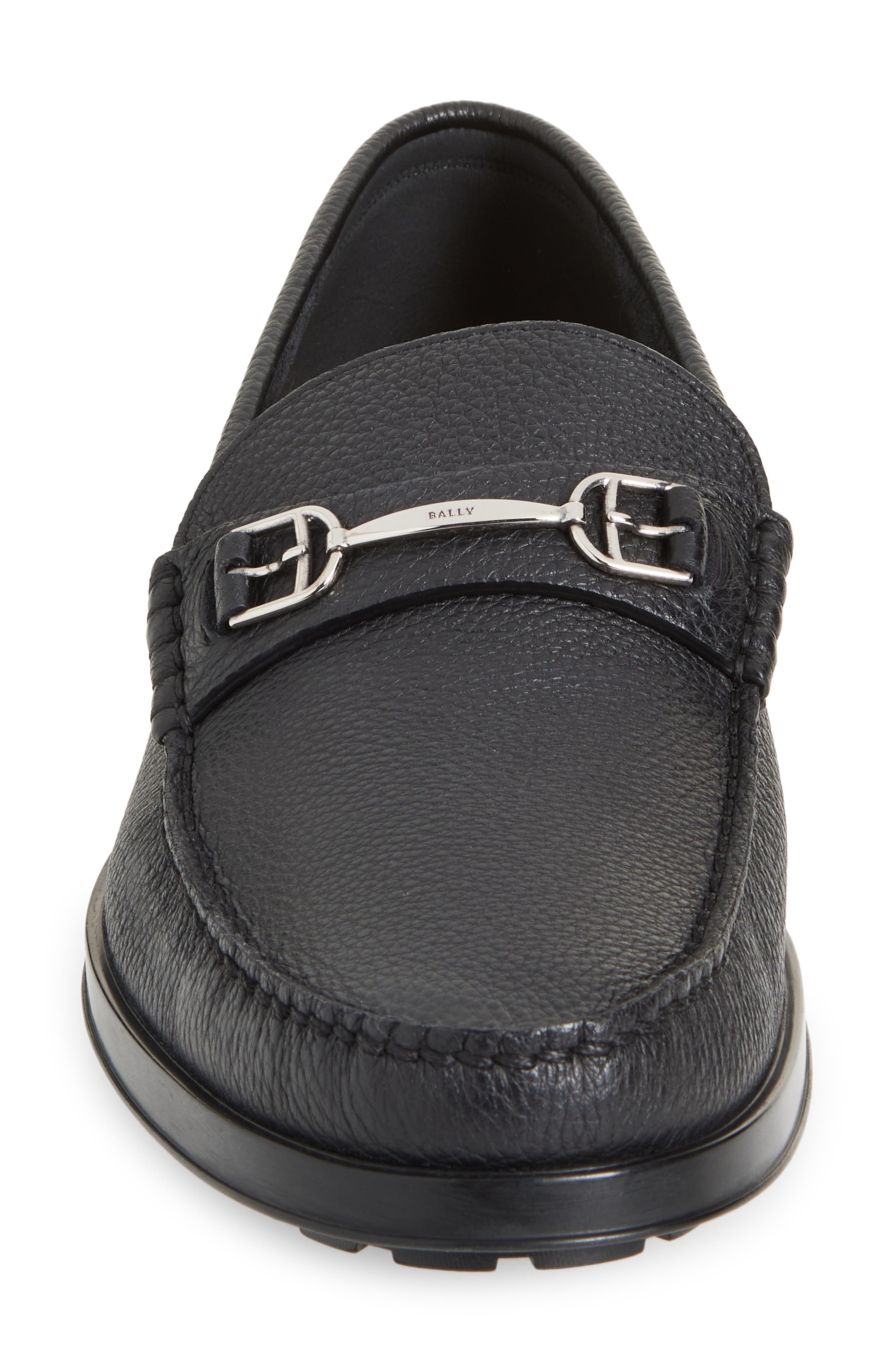 Bally Simpler Bit Loafer, Alternate, color, Black