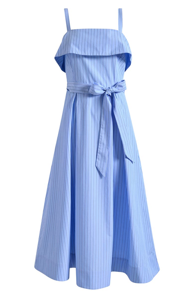 M&S Stripe Sleeveless Dress, Main, color, Blue/ Multi