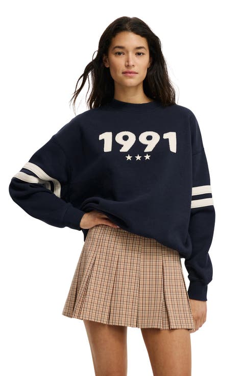 Women's Graphic Crew Sweatshirt
