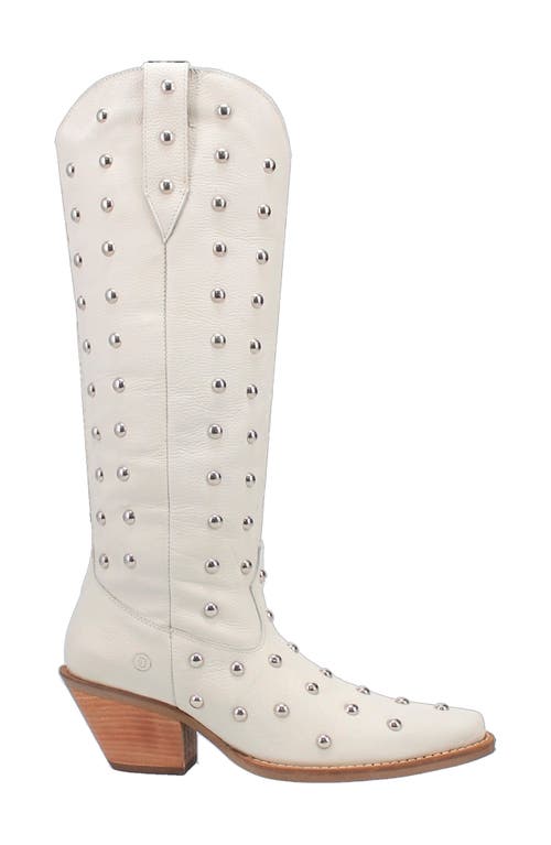 Dingo Broadway Bunny Western Boot In White