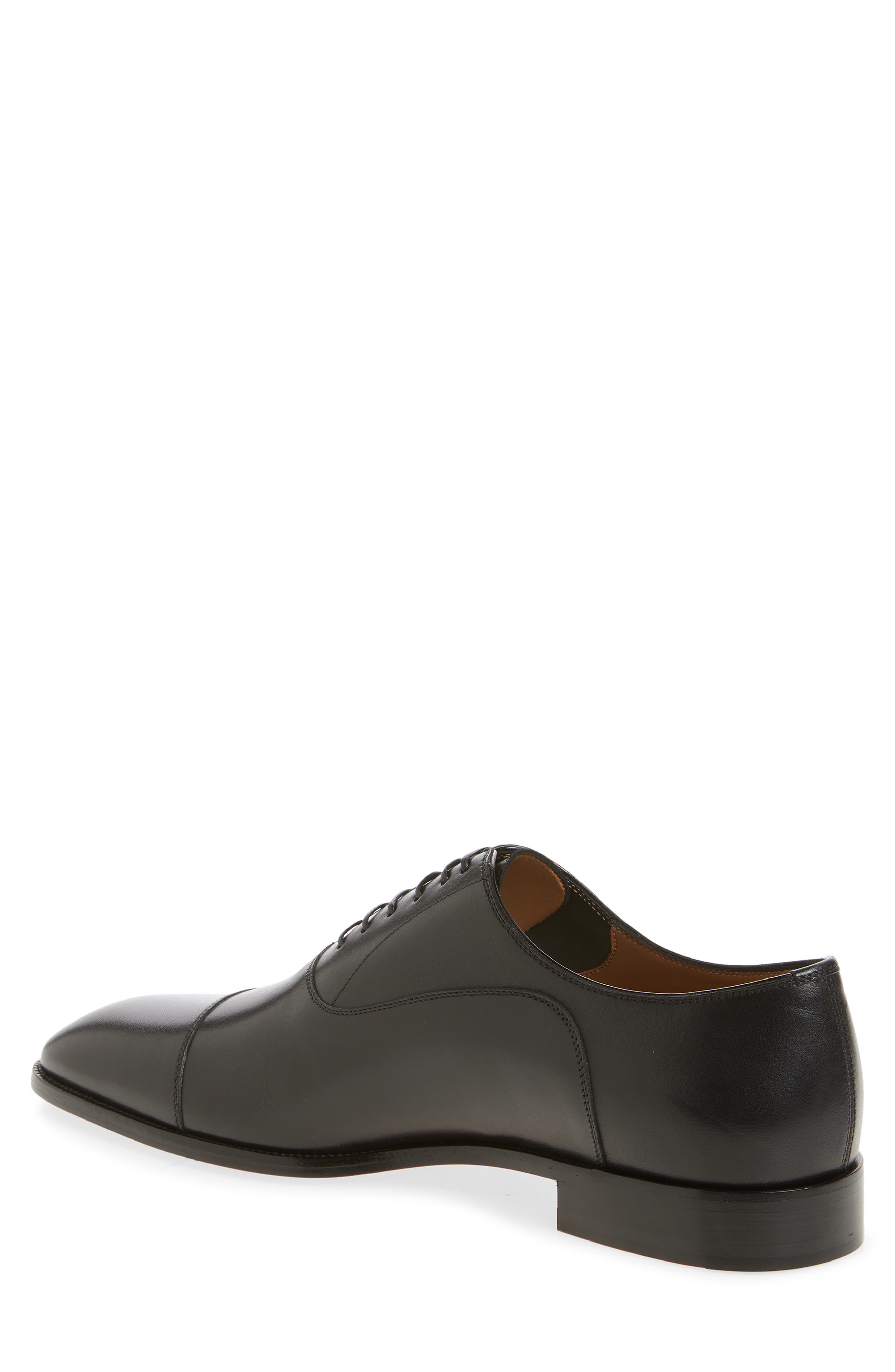 Christian Louboutin Greggory Cap Toe Oxford, Alternate, color, Black