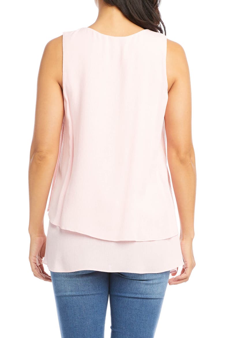 V-Neck Layered Asymmetrical Tank, Alternate, color, DUSTY PINK