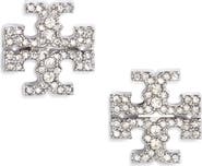 Tory Burch Kira Pavé Stud Earrings