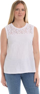 Wilt Shell with Lace Yoke Top