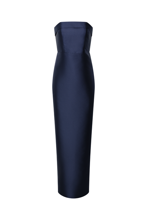 Gaia Strapless Column Gown