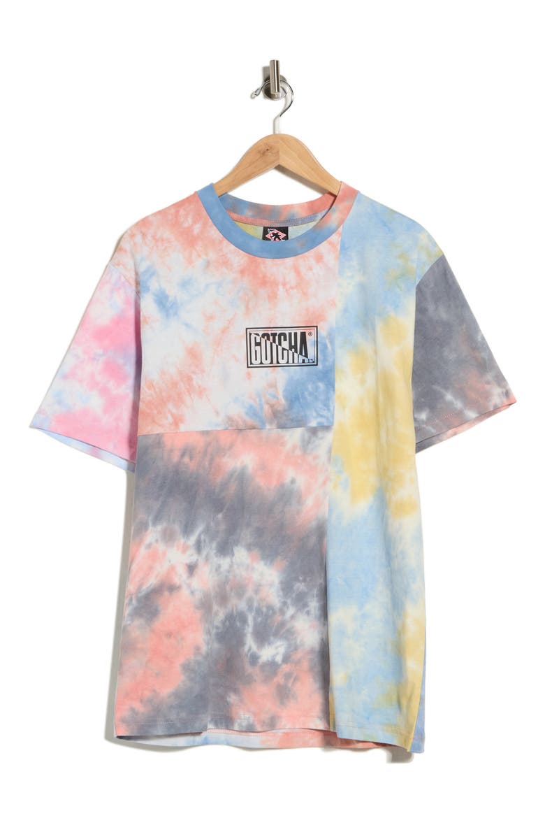 Ocean Beach Tie-Dye T-Shirt, Alternate, color, TIE DYE