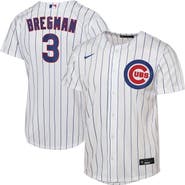 Nike Youth Nike Alex Bregman White Chicago Cubs Home Replica Jersey