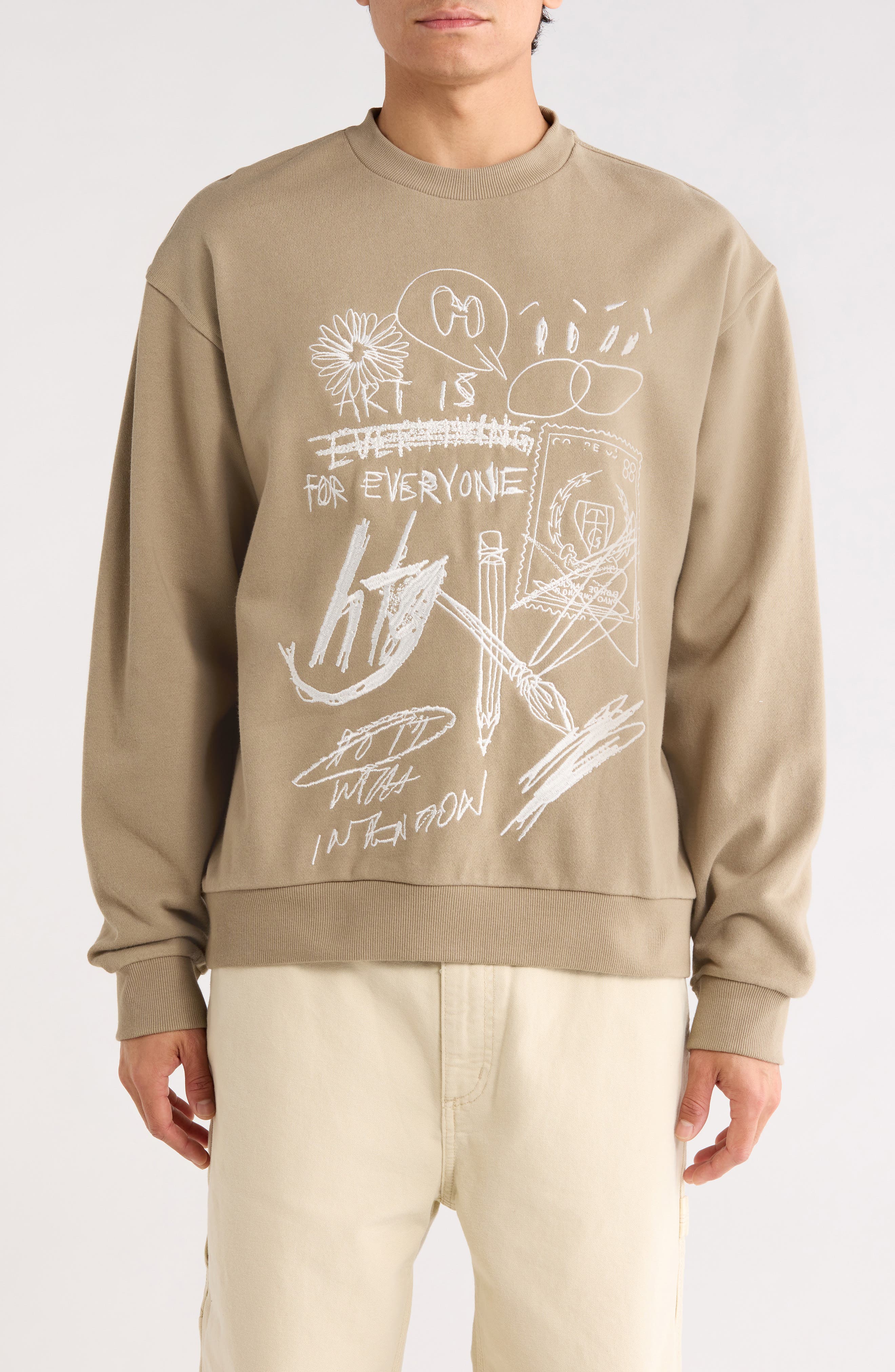 HONOR THE GIFT Quick Sketch Crewneck Sweatshirt