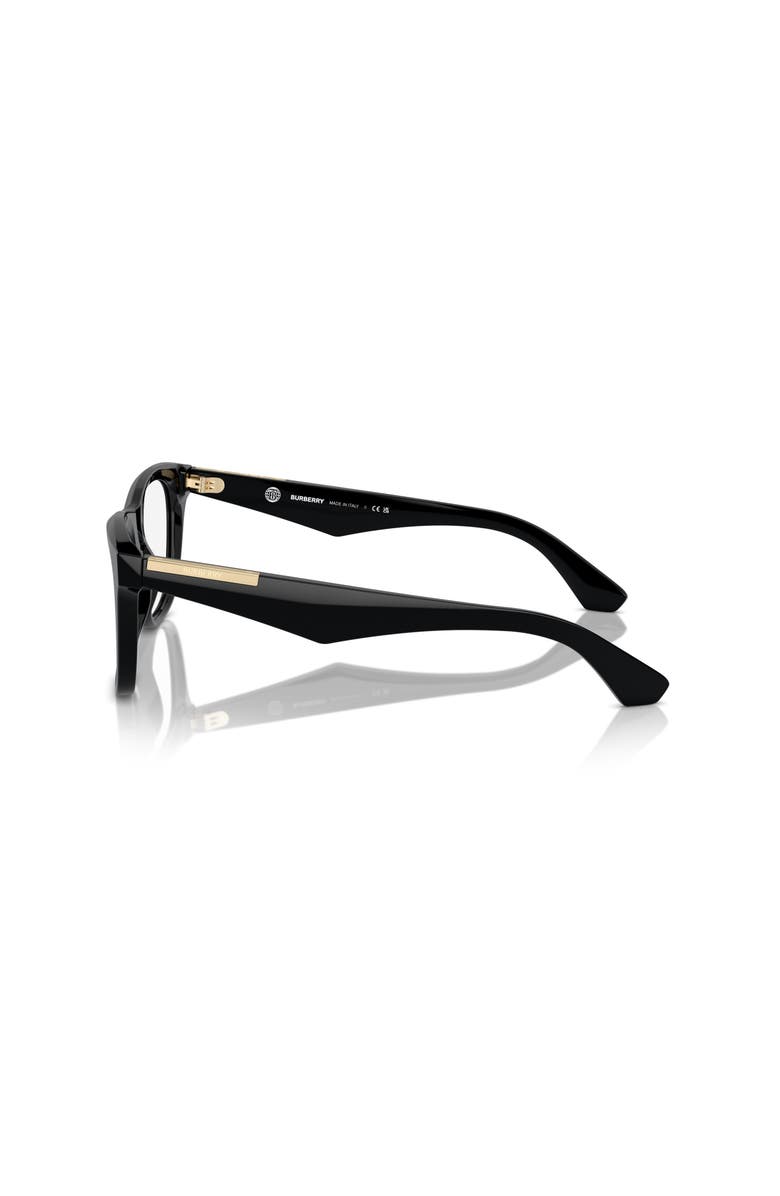 Burberry 53mm Square optical glasses, Alternate, color, Black