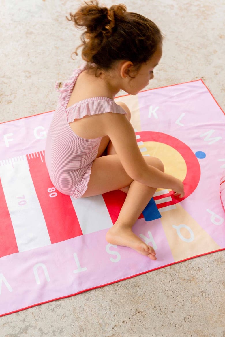 Play Towel Lighthouse Double-Sided Kids Play Towel, Alternate, color, Multi
