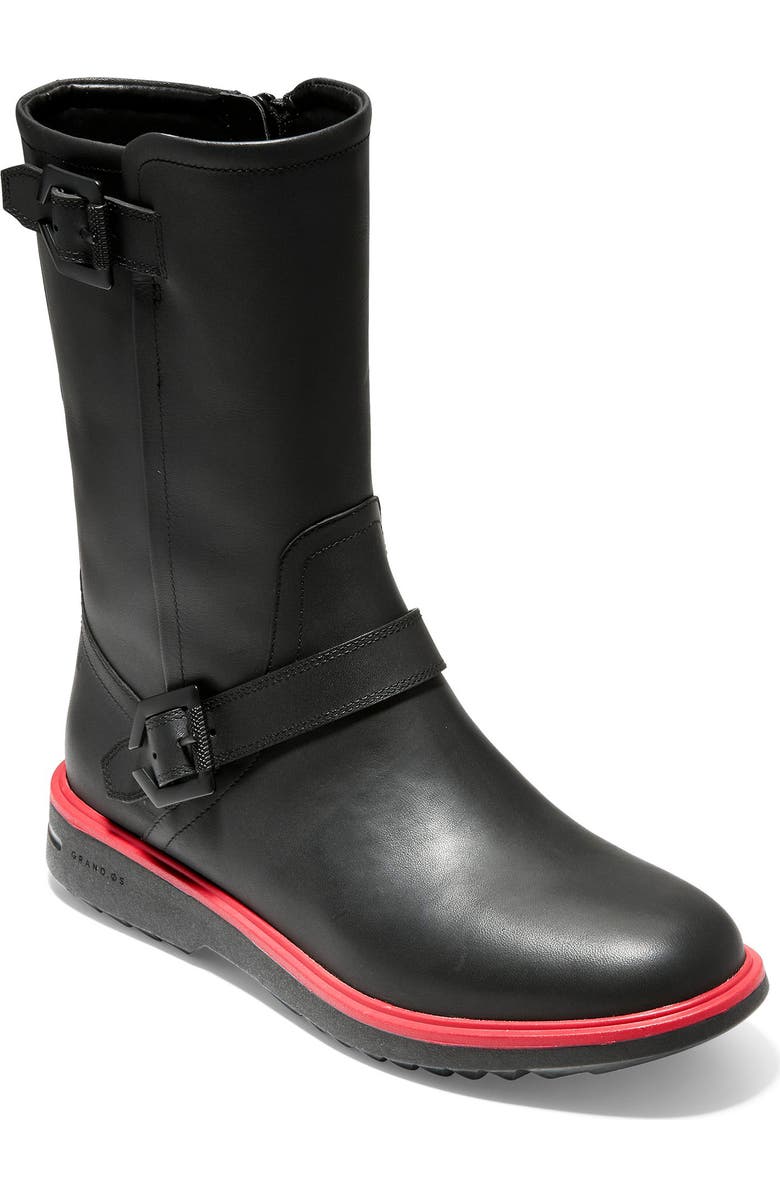 Cole Haan Millbridge Waterproof Moto Boot, Main, color,