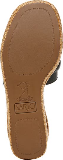 Torino Wedge Platform Slide Sandal