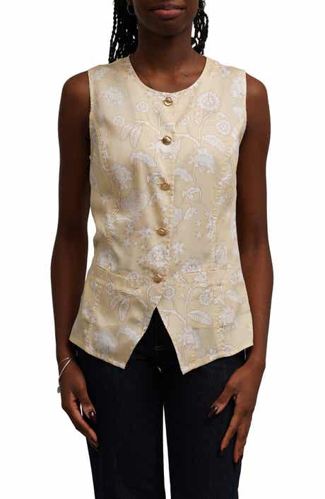 Print Tencel™ Lyocell Vest