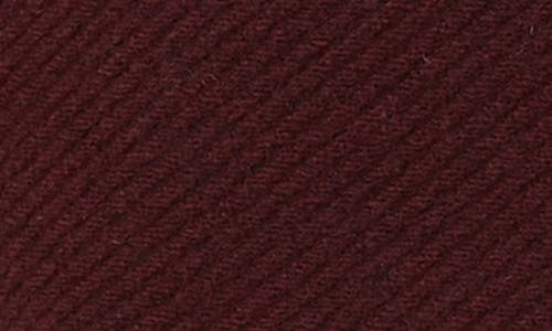 Mm By Max Mara Obliqua Double Breasted Coat In Burgundy