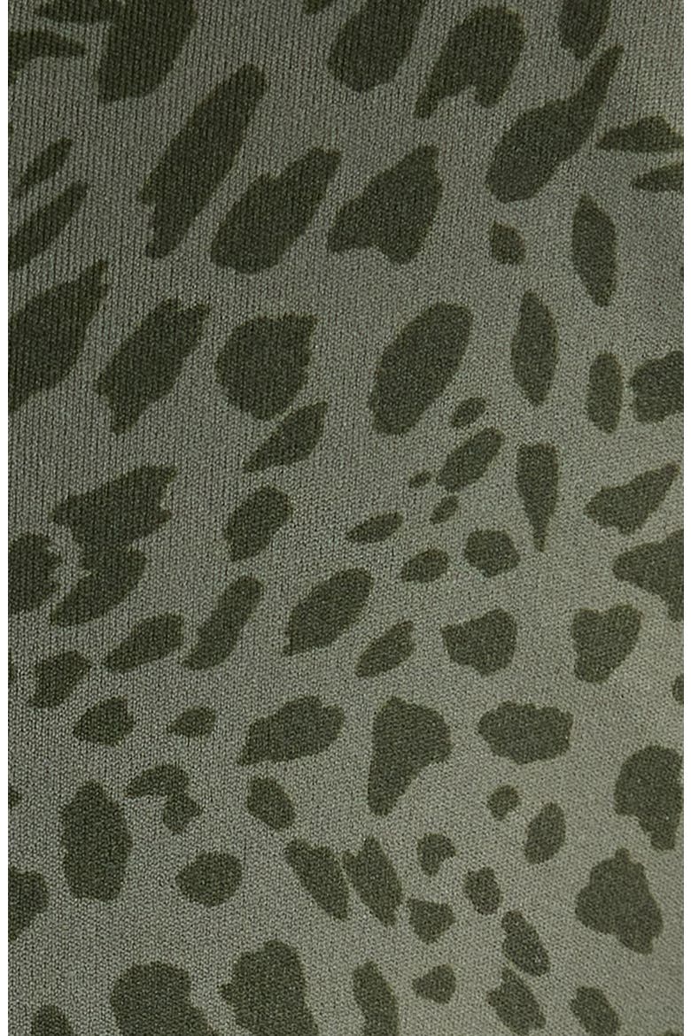 Printed V-Strap Open Back Sports Bra, Alternate, color, KAMBABA SPOTS