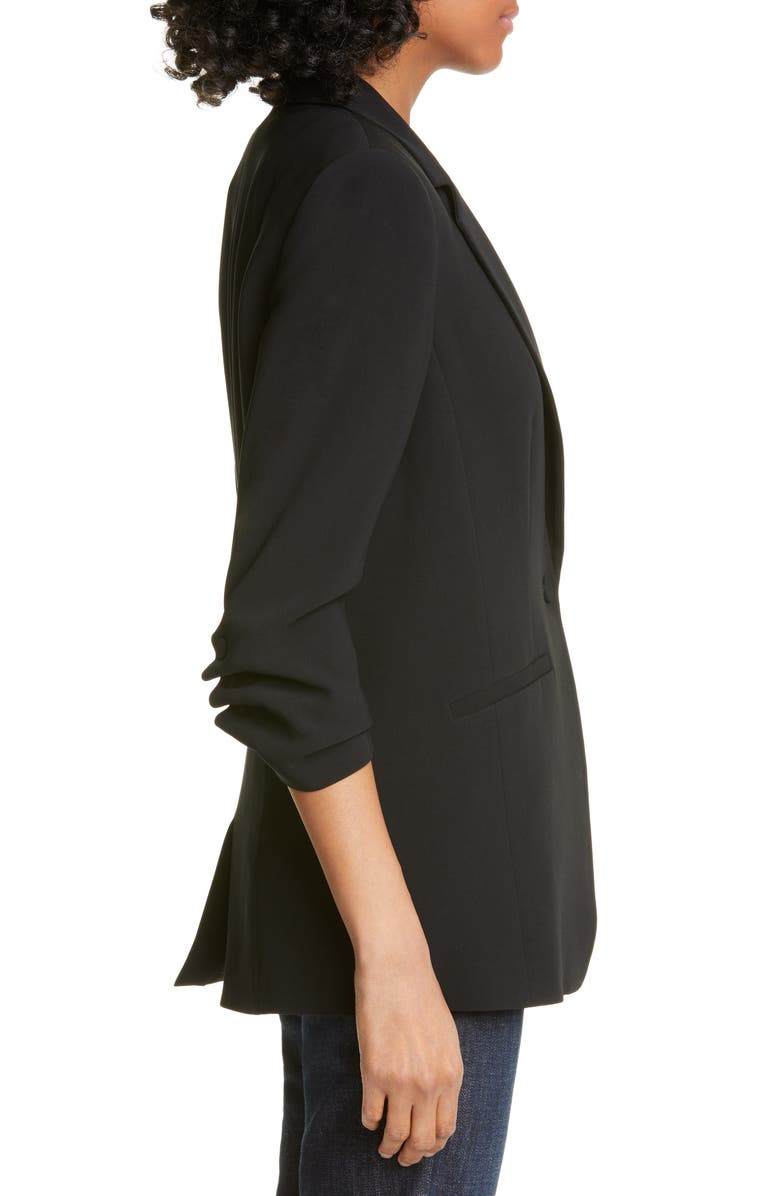 Khloe Ruched Sleeve Blazer