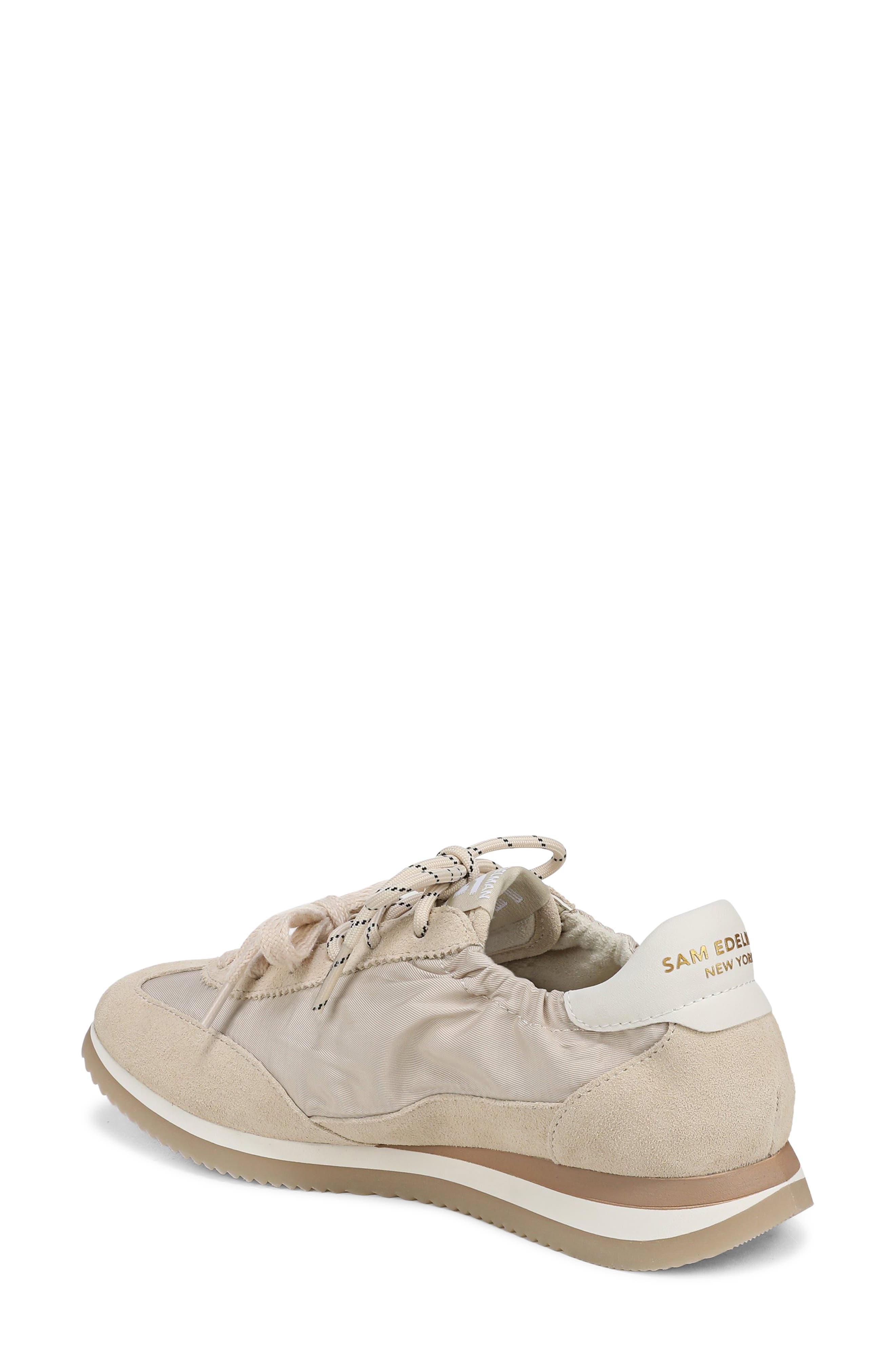 Evara Lace-Up Sneaker, Alternate, color, MODERN IVORY/ NEW ECRU