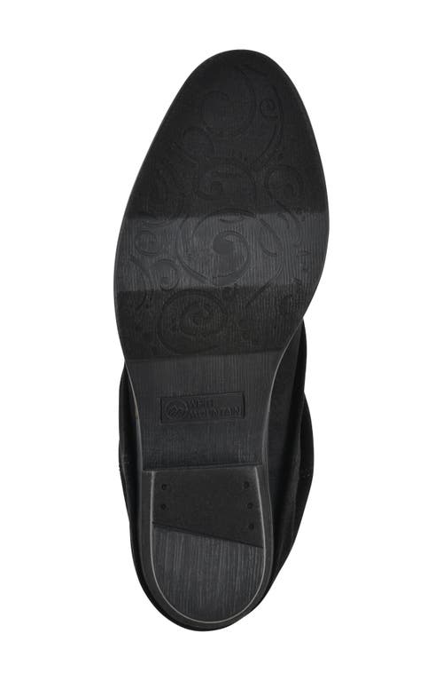 White Mountain Footwear Alden Western Boot In Black
