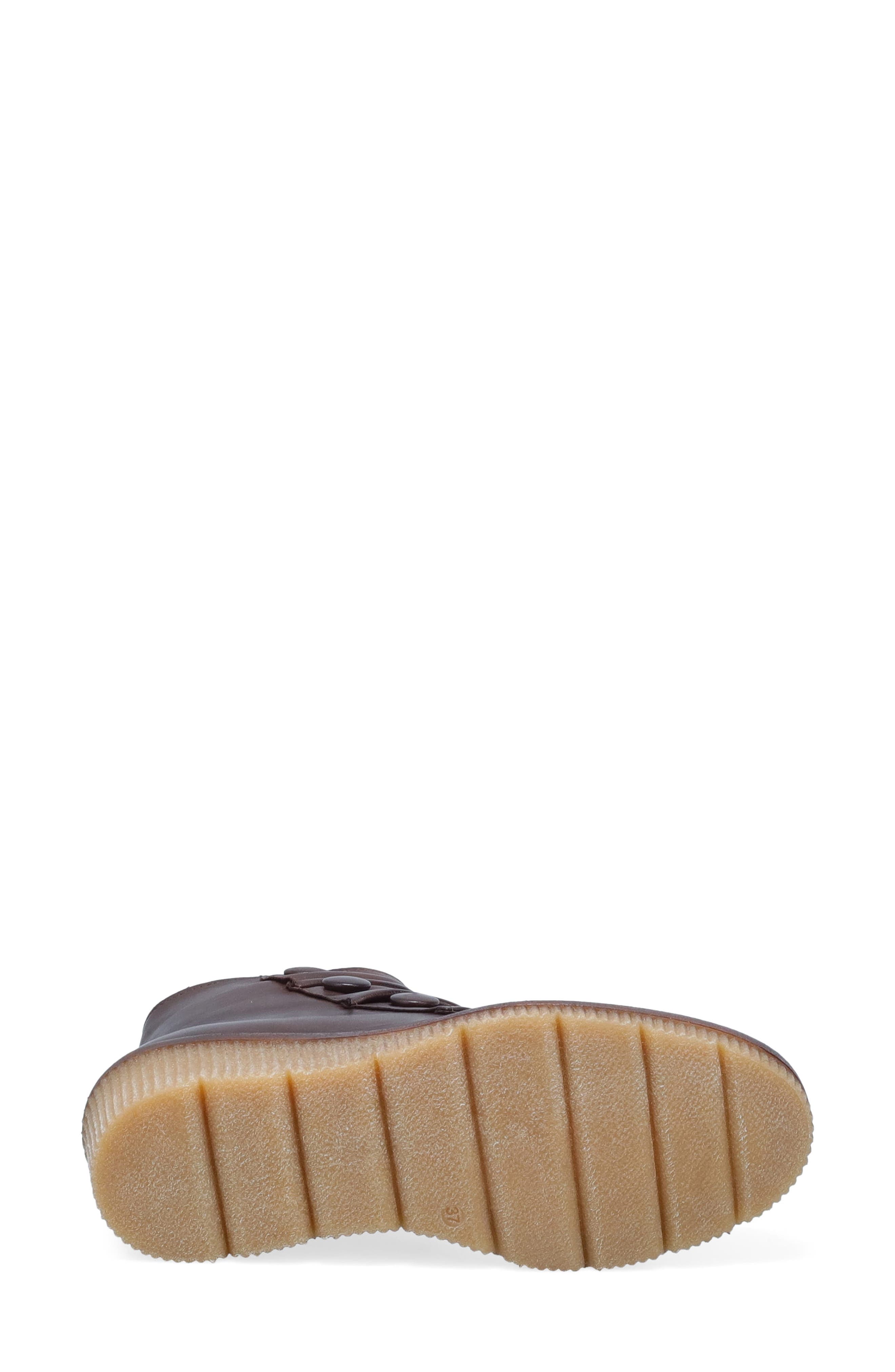 Alice Leather Wedge Bootie, Alternate, color, BROWN