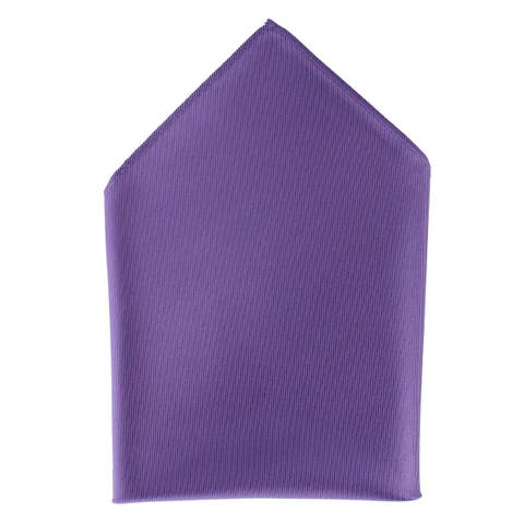 The Gatsby 12 inch Solid Silk Pocket Square