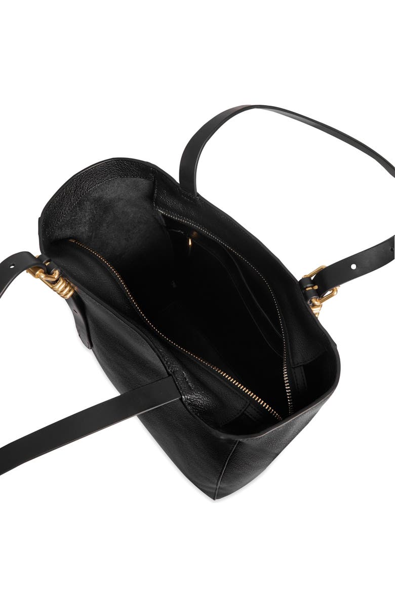 Rebecca Minkoff Buckle Up Tote Bag, Alternate, color, Black