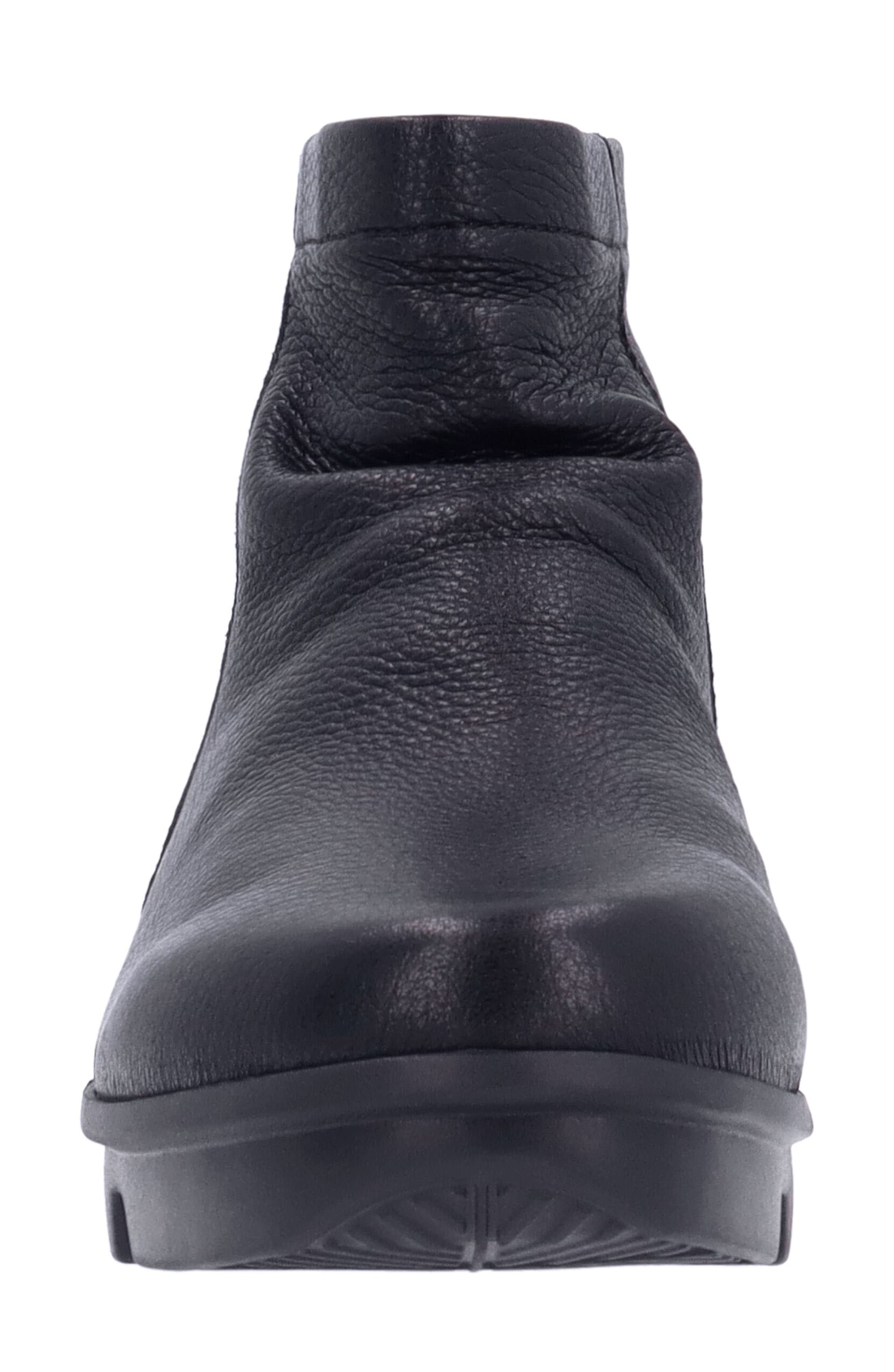 L'Amour des Pieds Hadirat Platform Wedge Bootie, Alternate, color, Black