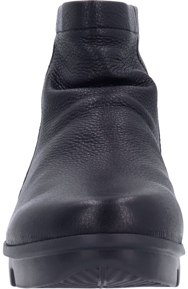 L'Amour des Pieds Hadirat Platform Wedge Bootie, Alternate, color, Black