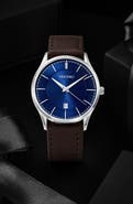 Vincero The Kairos Leather Strap Watch, 38mm