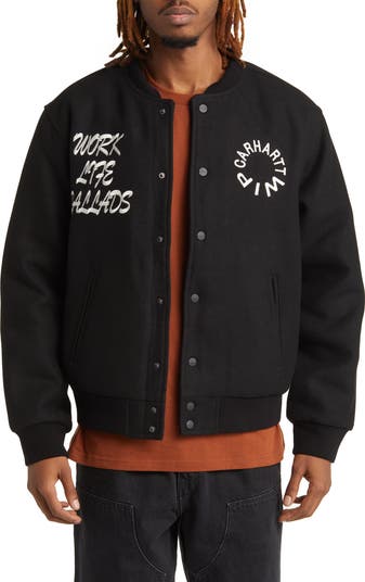 Carhartt Work In Progress Varsity Bomber Jacket | Nordstrom