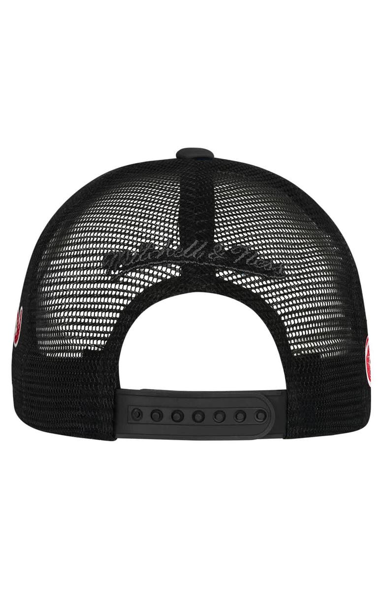 Mitchell & Ness Youth Mitchell & Ness  White Detroit Red Wings Mascot Adjustable Trucker Hat, Alternate, color, White