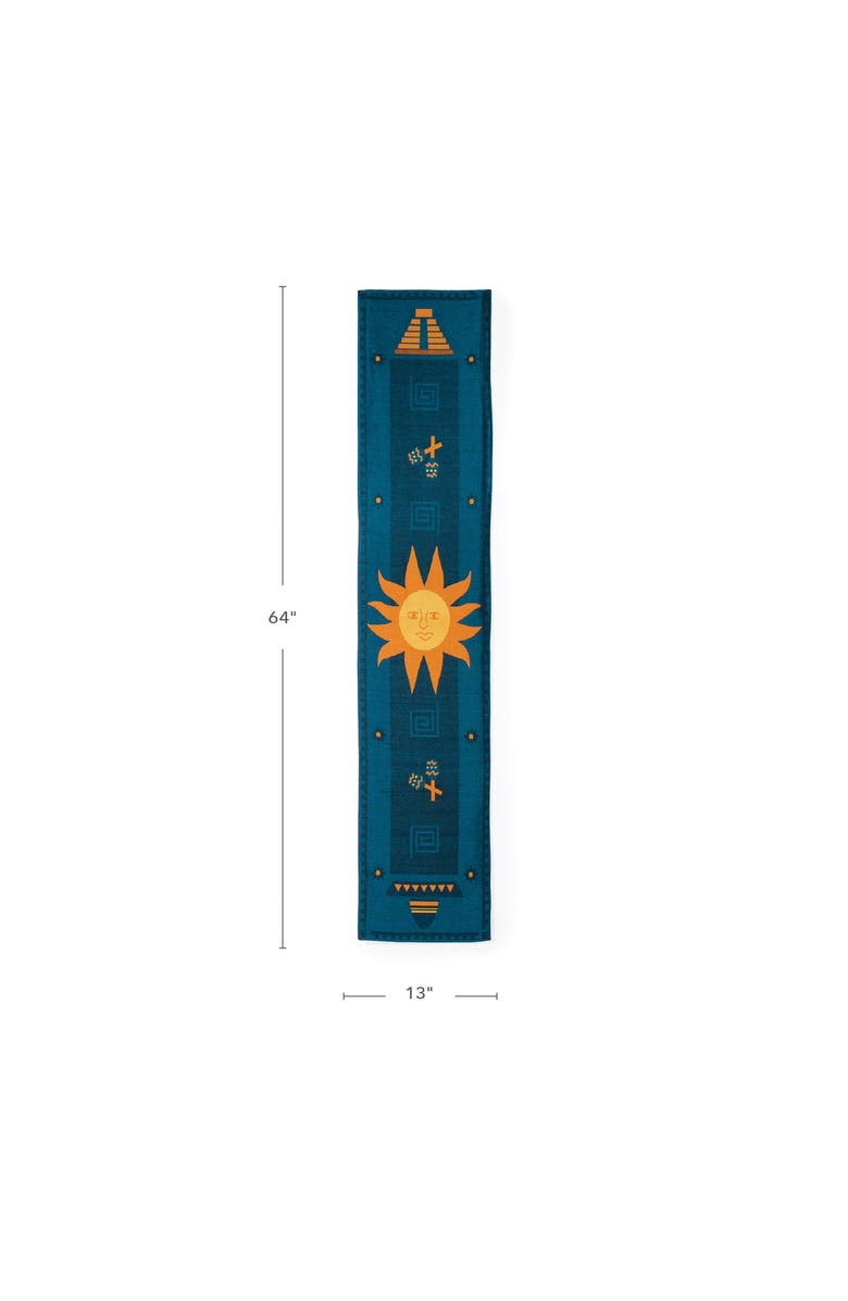 Kaplan Early Learning Company Mexican Decorative Runner, Alternate, color, Blue