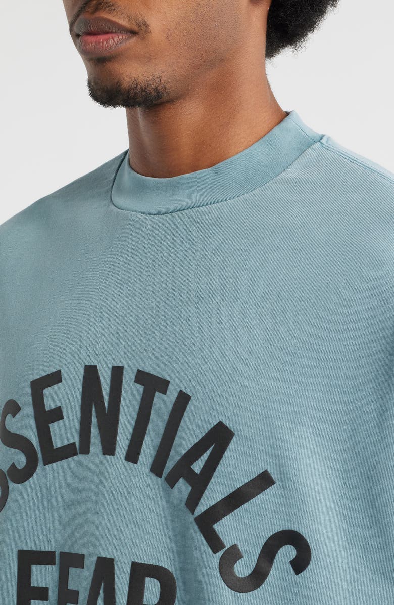 Fear of God Essentials Campus '90s Short Sleeve Logo Graphic T-Shirt, Alternate, color, 