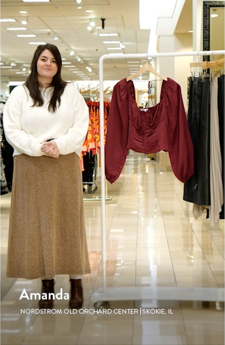 Balloon Sleeve Top, sales video thumbnail