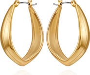 Vince Camuto Curved Hoop Earrings