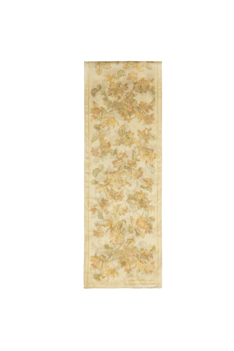 Floral Small Oblong, Alternate, color, Mascarpone Cream