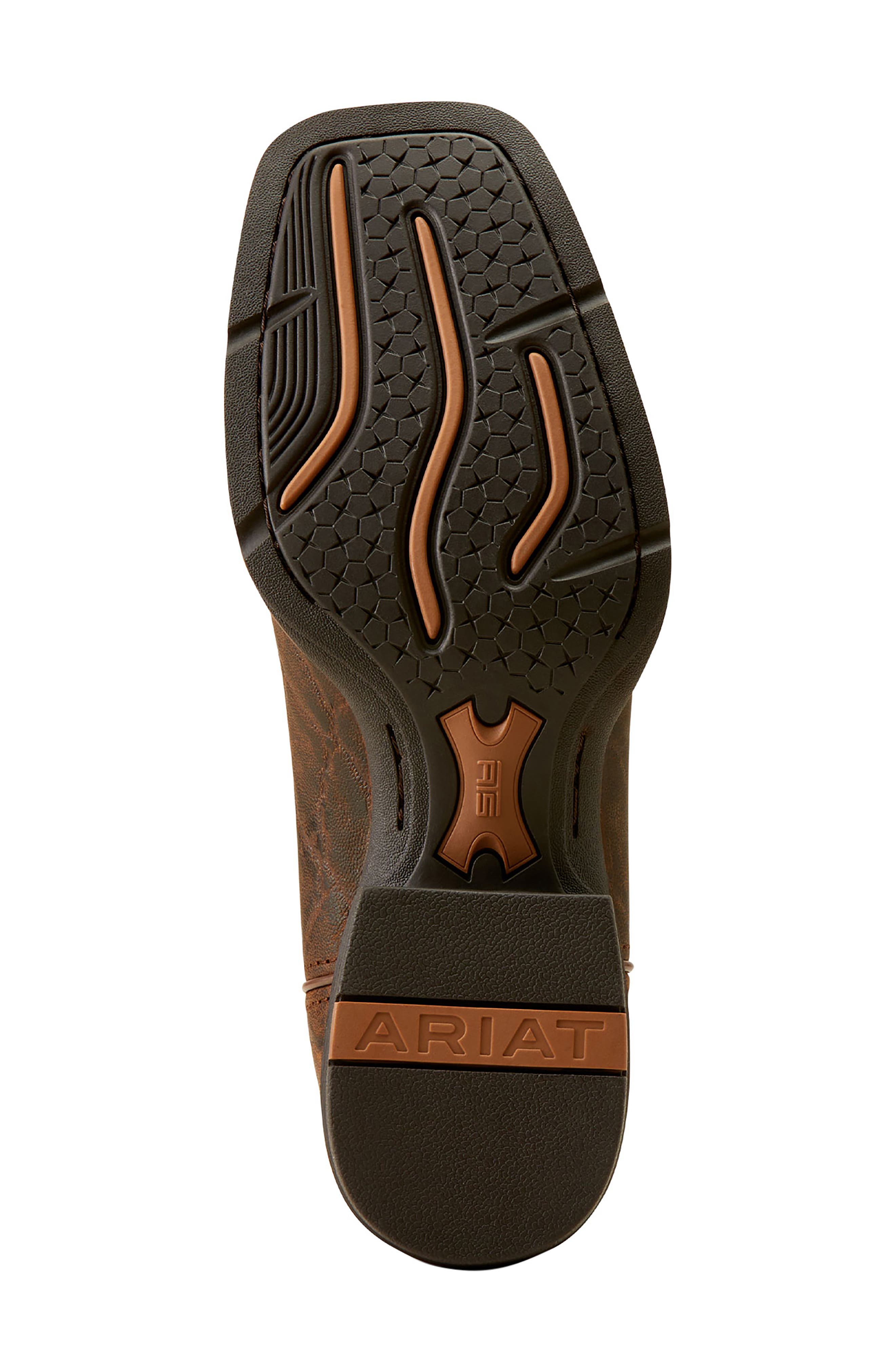 Sport Big Country Wide Square Toe Cowboy Boot, Alternate, color, MAHOGANY ELEPHANT/FOREST
