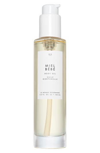 Le Monde Gourmand Miel Bébé Body Oil In Transparent