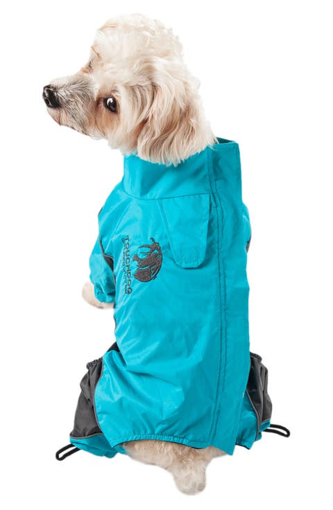 Quantum-Ice Full-Bodied Adjustable and 3M Reflective Dog Jacket - X-Small