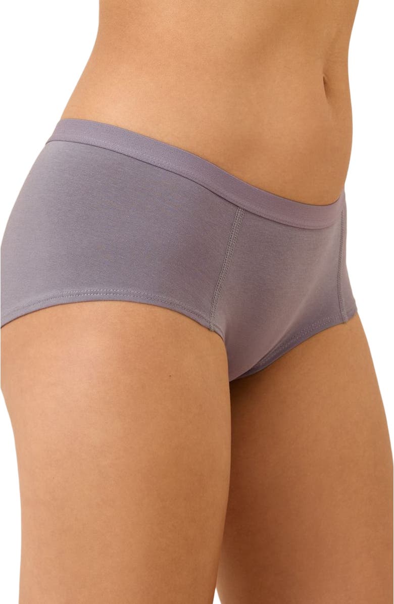 Pact Everyday Boy Short 5-Pack, Alternate, color, Lavender Petals