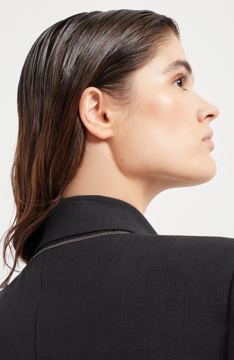 Brunello Cucinelli Blazer with monili, Alternate, color, 