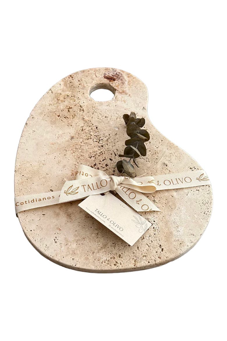 Marble Cheese Board, Main, color, Cream