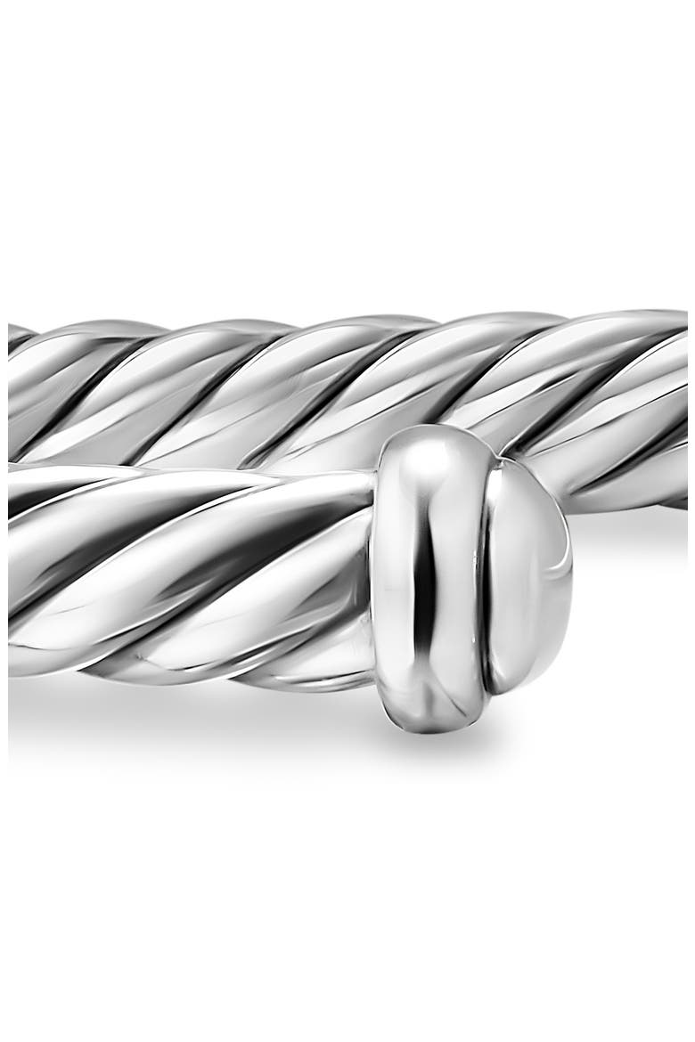 Cablespira® Flex Bracelet, 4mm, Alternate, color, SILVER