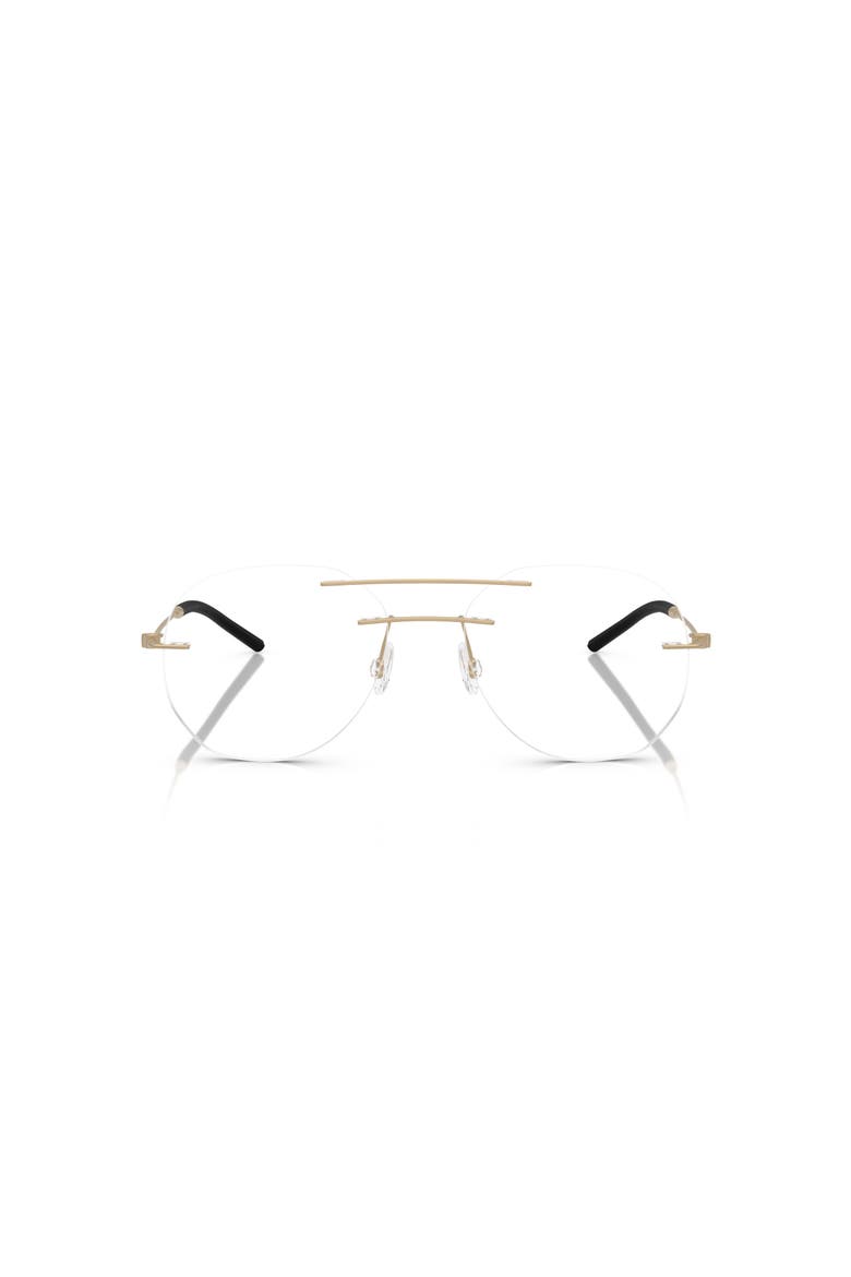 55mm Irregular optical glasses, Alternate, color, Gold