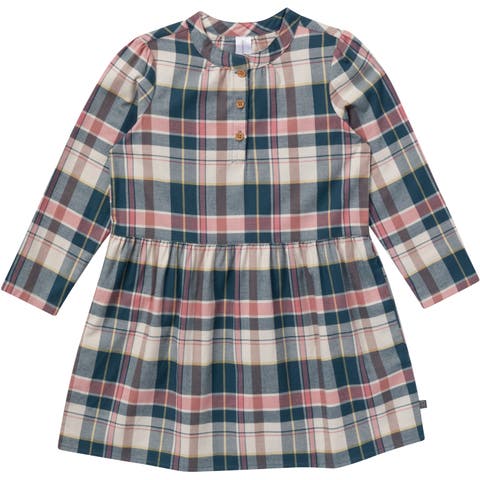 Plaid Collared Dress (Toddler & Little Kid)