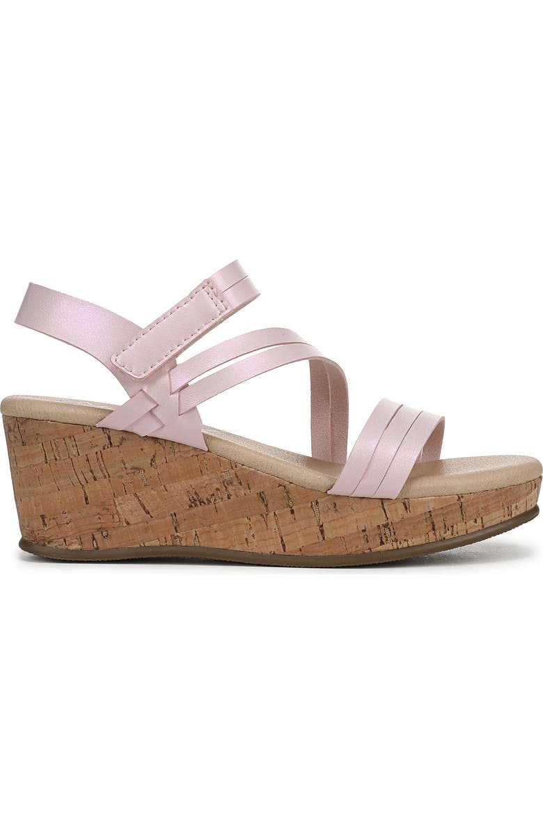 Blowfish Malibu Kids' Lemonade-K Wedge Sandal, Alternate, color, Pink Dragon