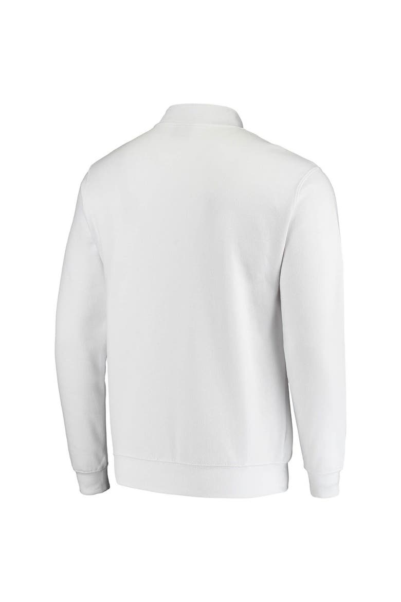 Men's Colosseum White Penn State Nittany Lions Tortugas Logo Quarter-Zip Jacket, Alternate, color, White