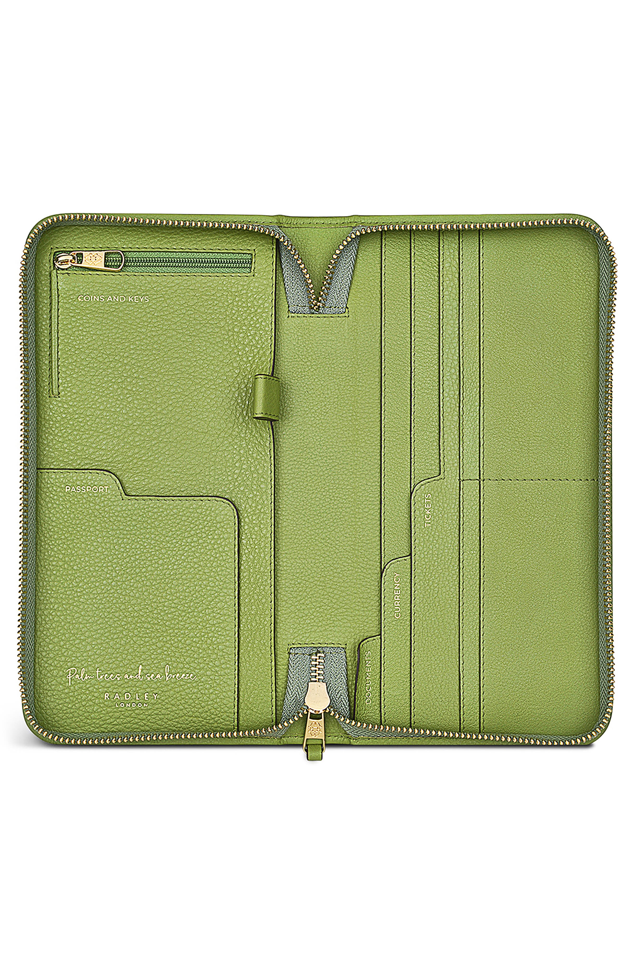 Radley Palm Bay Large Pouch, Alternate, color, Bonsai