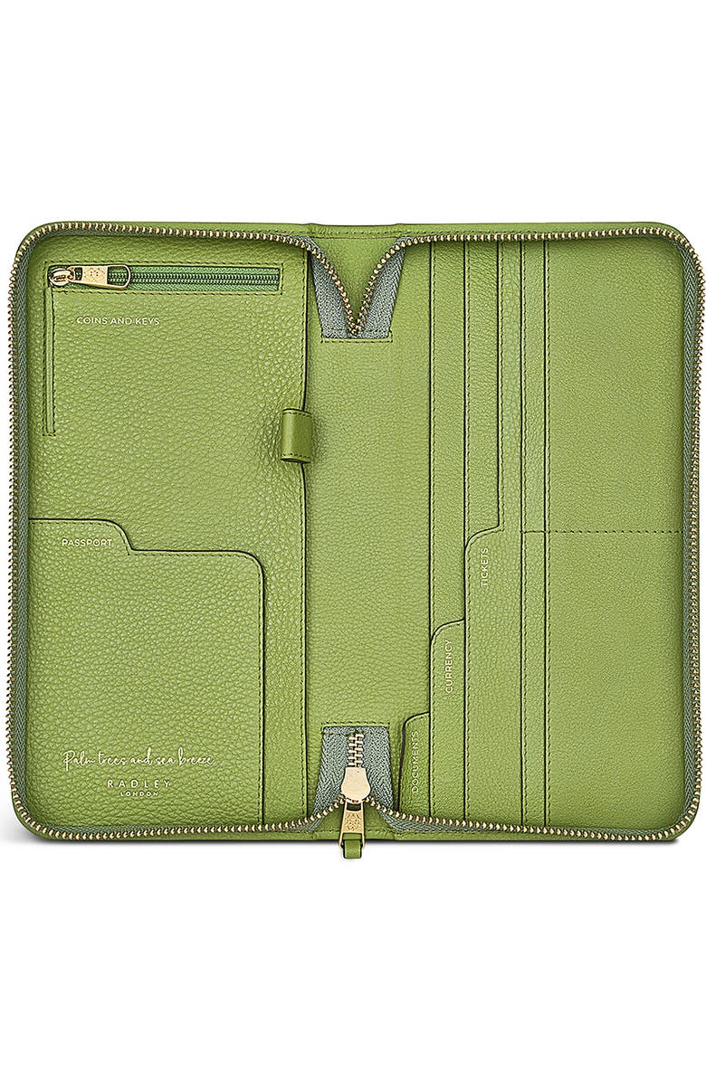 Radley Palm Bay Large Pouch, Alternate, color, Bonsai