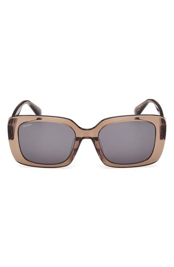 Max Mara 54mm Square Sunglasses